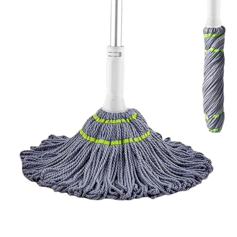 Self Wringing Mop with Stainless Steel Handle Cotton Floor Mop